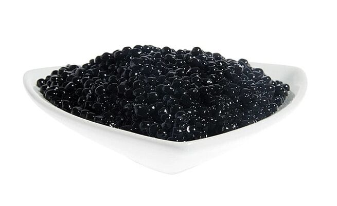 Extracto de caviar negro como parte de Eudalie -cream