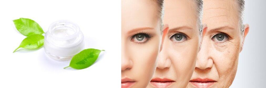 Máscara facial anti-envellecemento